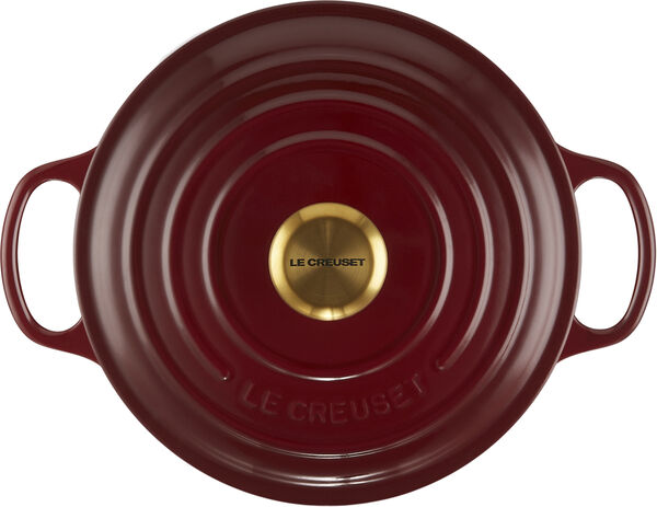 Rund støbejernsgryde 4,2L Garnet