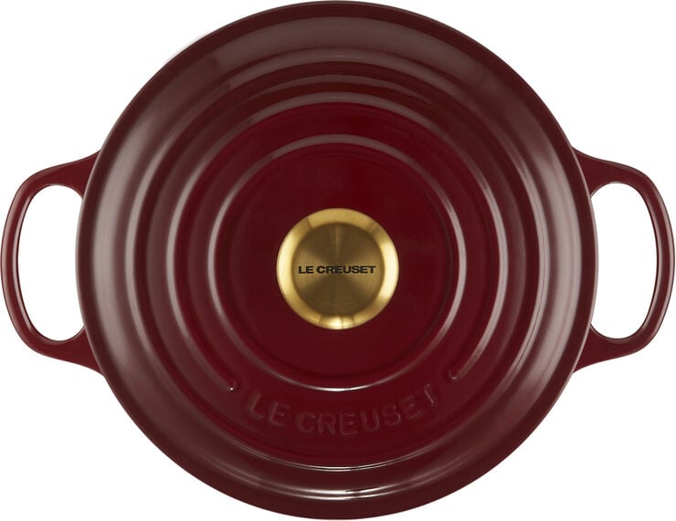 Rund støbejernsgryde 4,2L Garnet