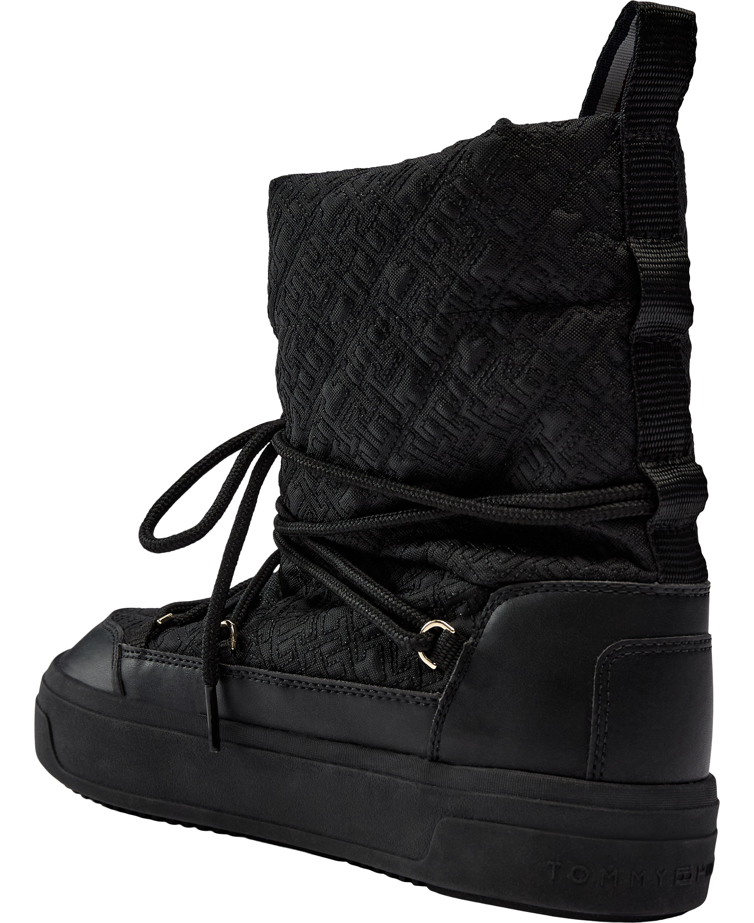 LACE-UP MONOGRAM SNOWBOOT