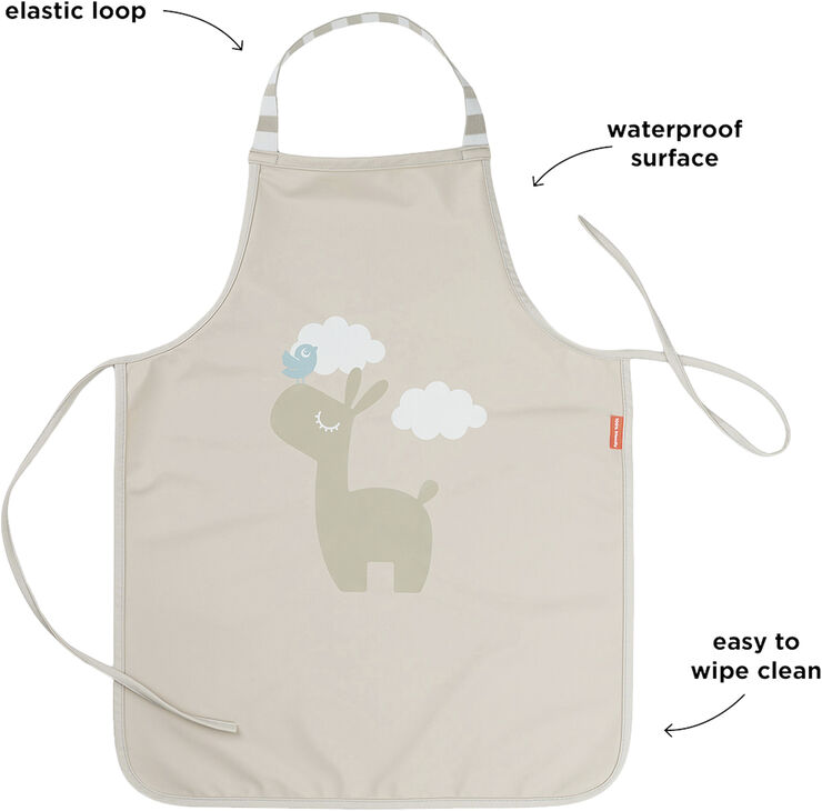 Vandtæt børneforklæde Lalee Sand