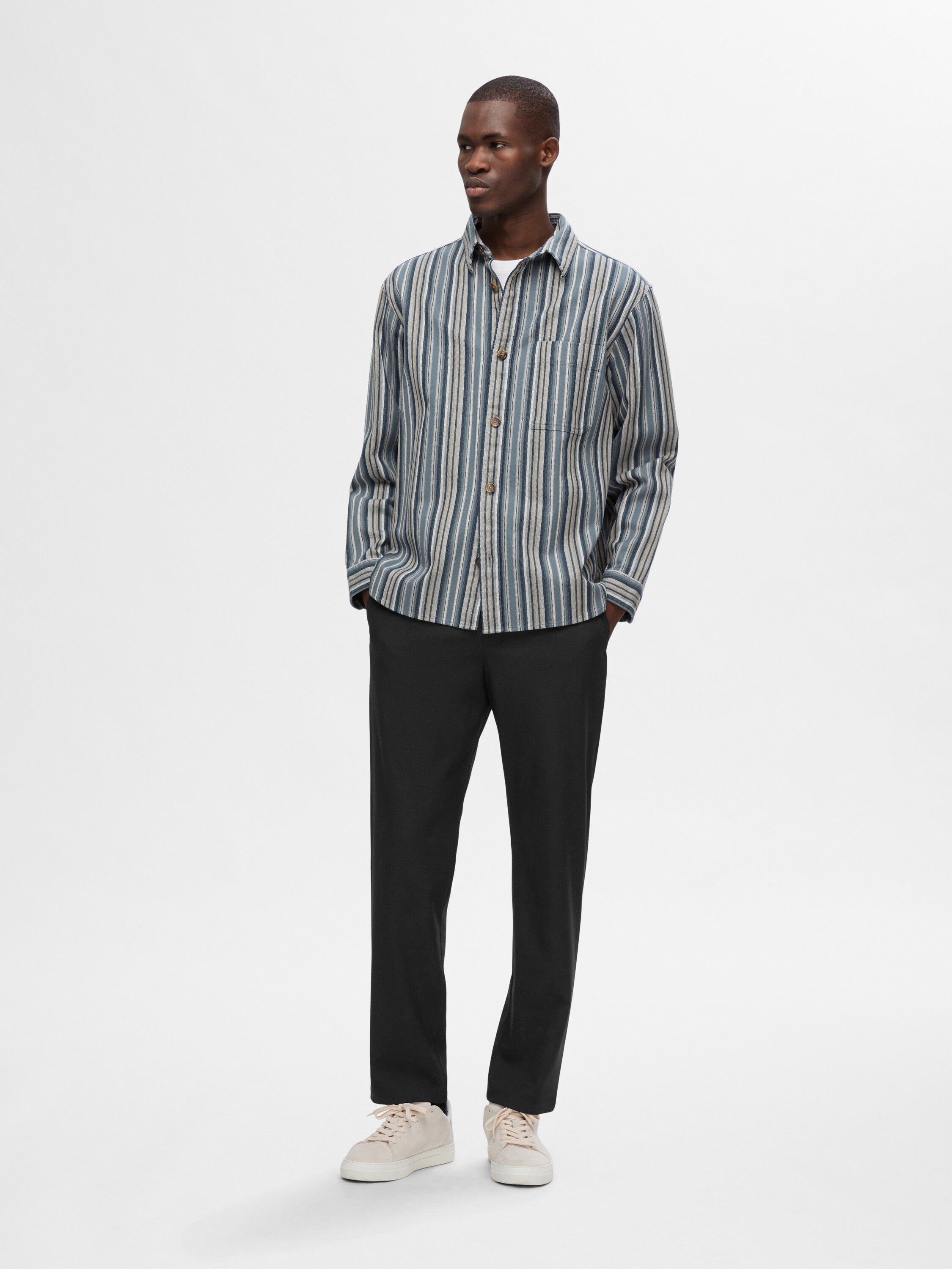 Slm196-Straight Robert String Pant Noos
