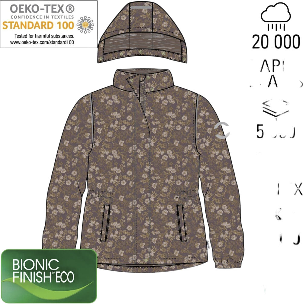 Winter Jacket waist AOP