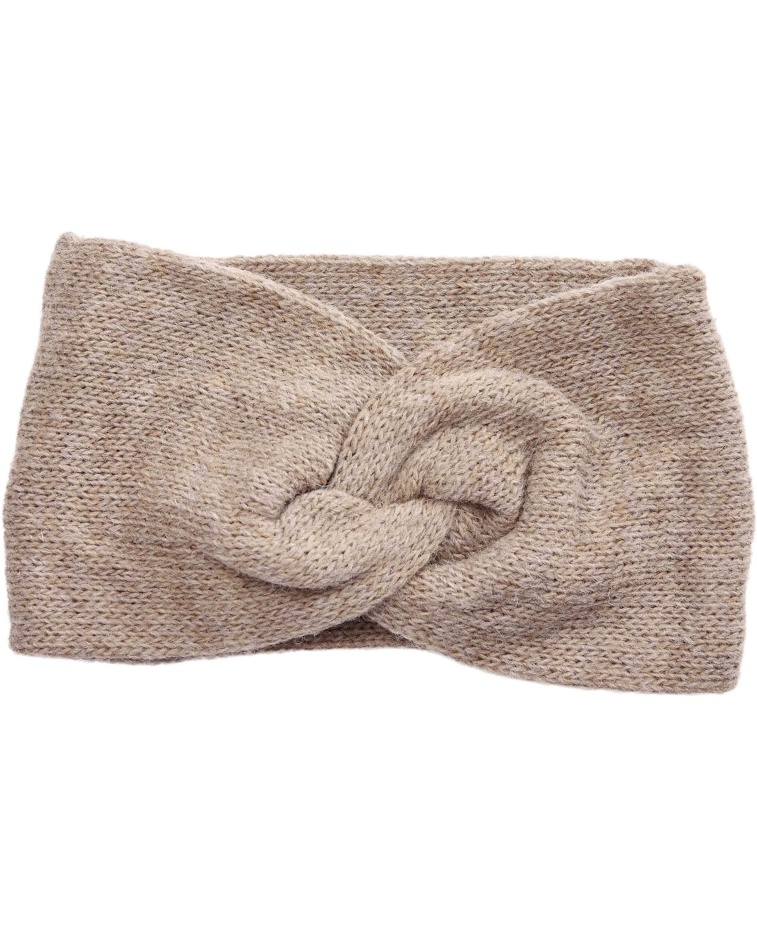 Knitted Headband - Beige 8120