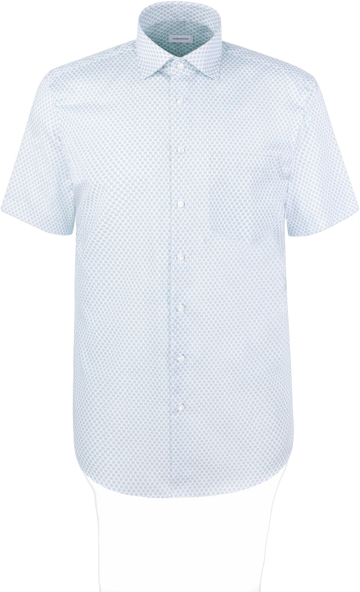 Business shirt Regular 1/2 Kent-Collar Print