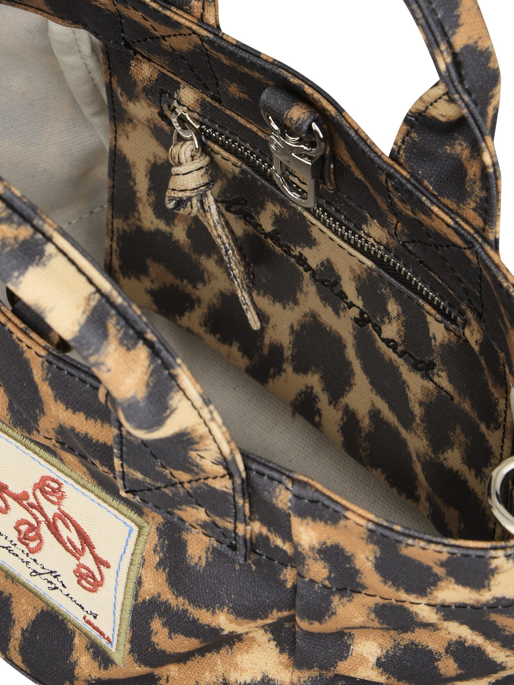 Leopa Coated Gabby Bag