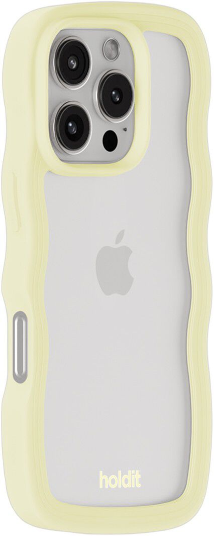 Wavy Case iPhone 16 Pro Max Lemonade/Transparent
