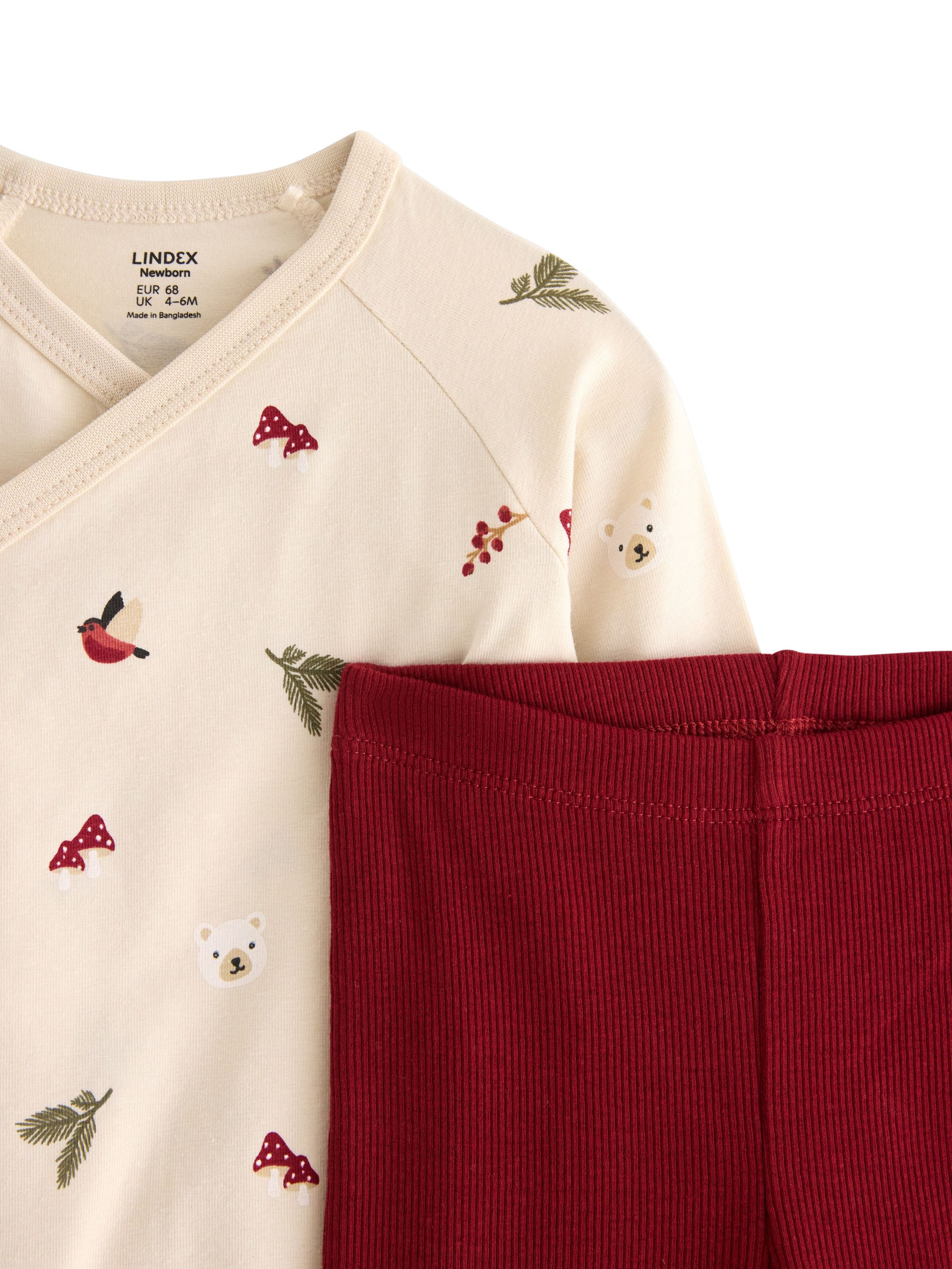 Komfortabelt sett i myk bomullsjers