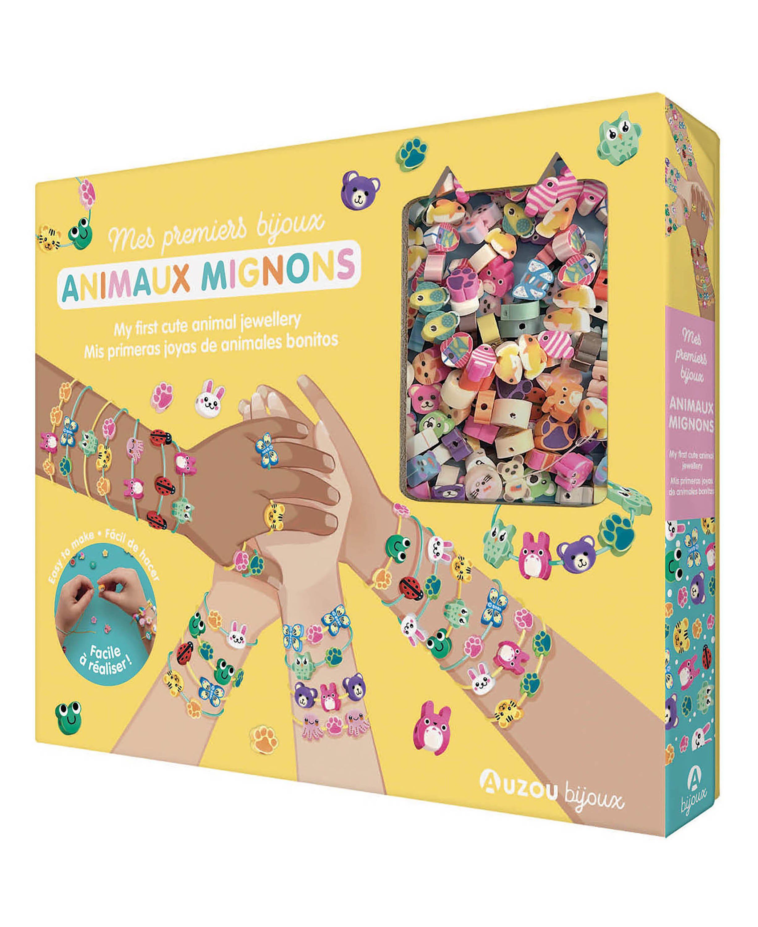 Auzou - Jewellery Factory - S&oslash;de smykker med dyr - Medium s&aelig;