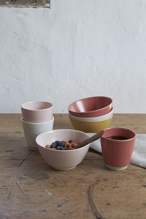 Colorit skål Ø 14 cm coral