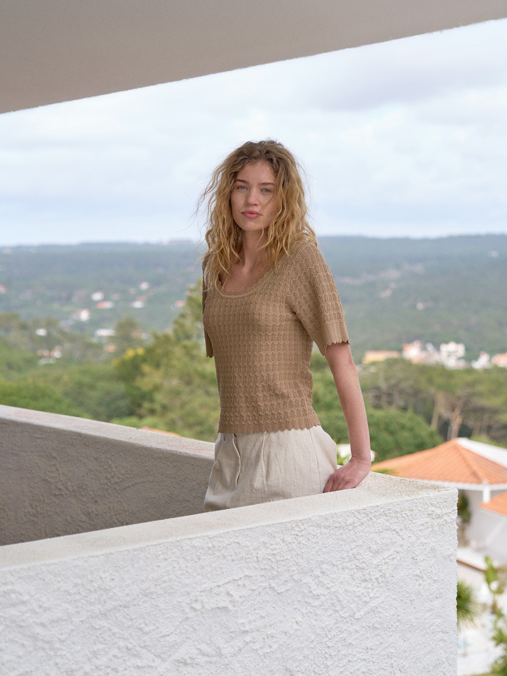 Meiko Fine Crochet Blouse