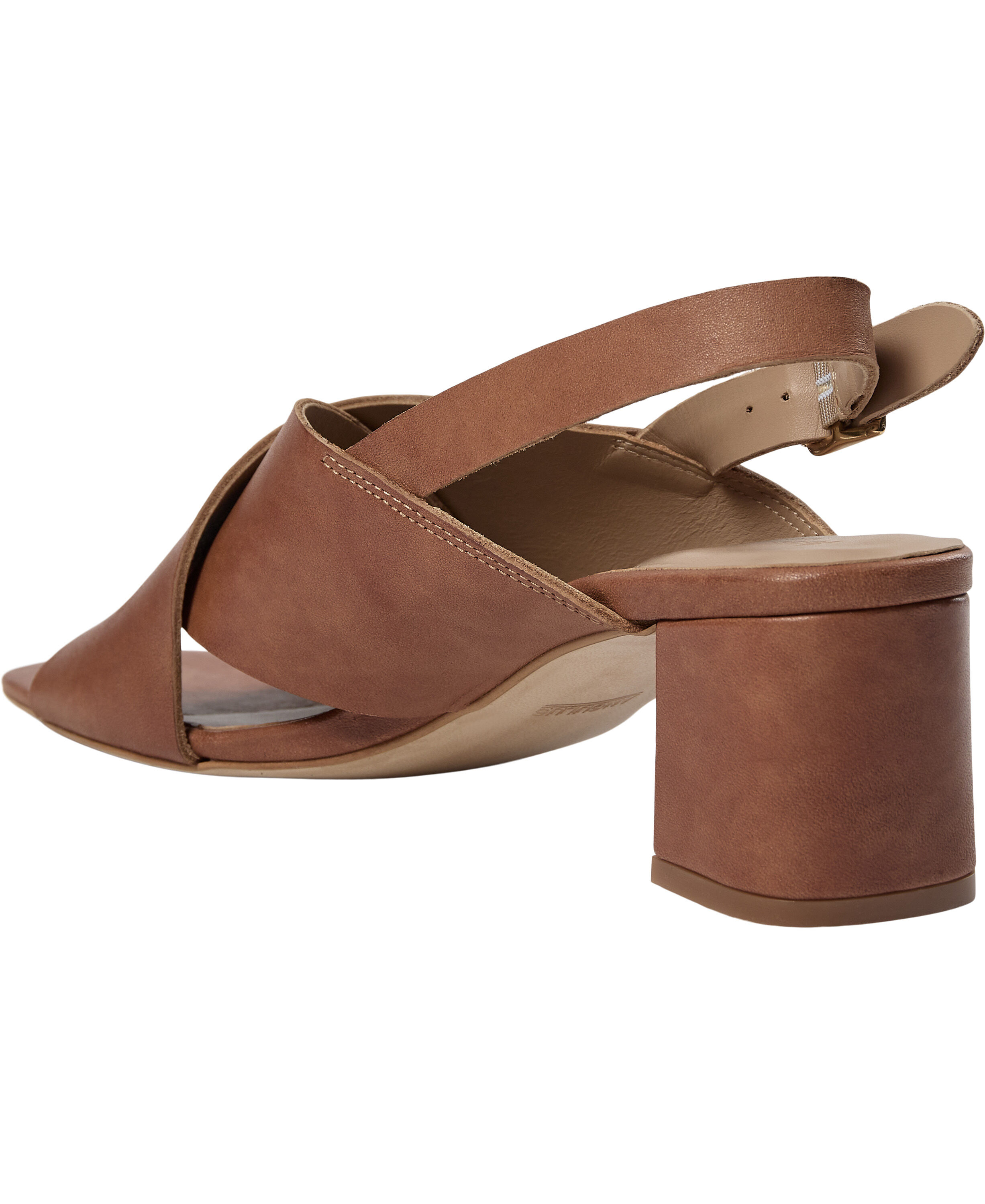 Sandal med blokh&aelig;l