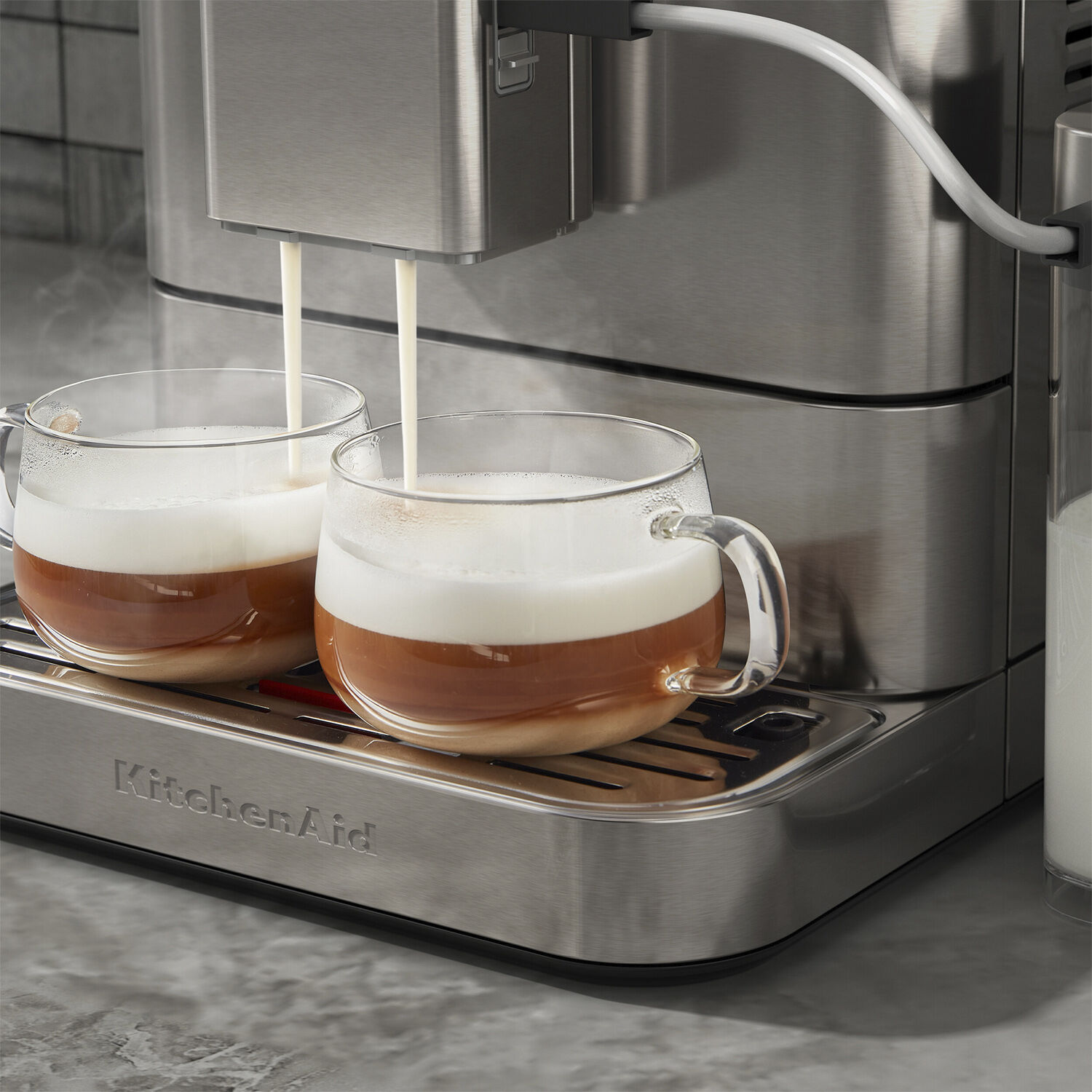 KITCHENAID fuldautomatisk espressomaskin-5KES8557EBK