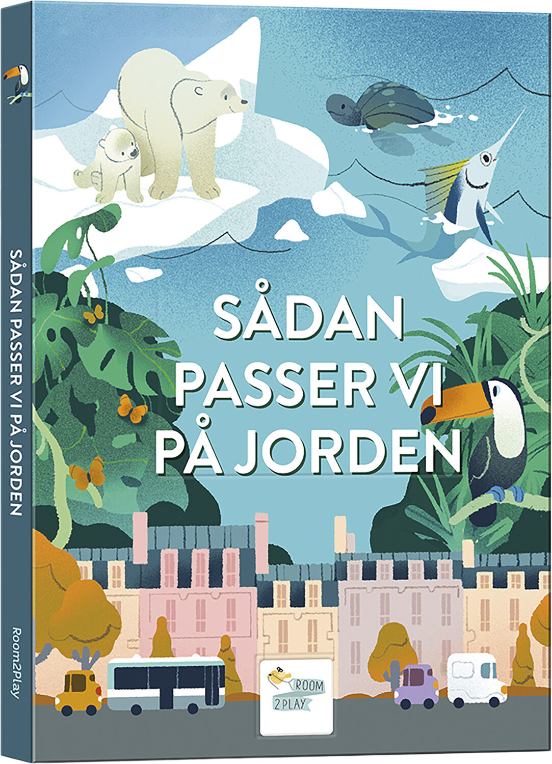 Forlaget ROOM2PLAY - S&aring;dan passer vi p&aring; Jorden