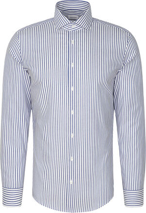 Business Shirt Slim Long sleeve Kent-Collar Stripes