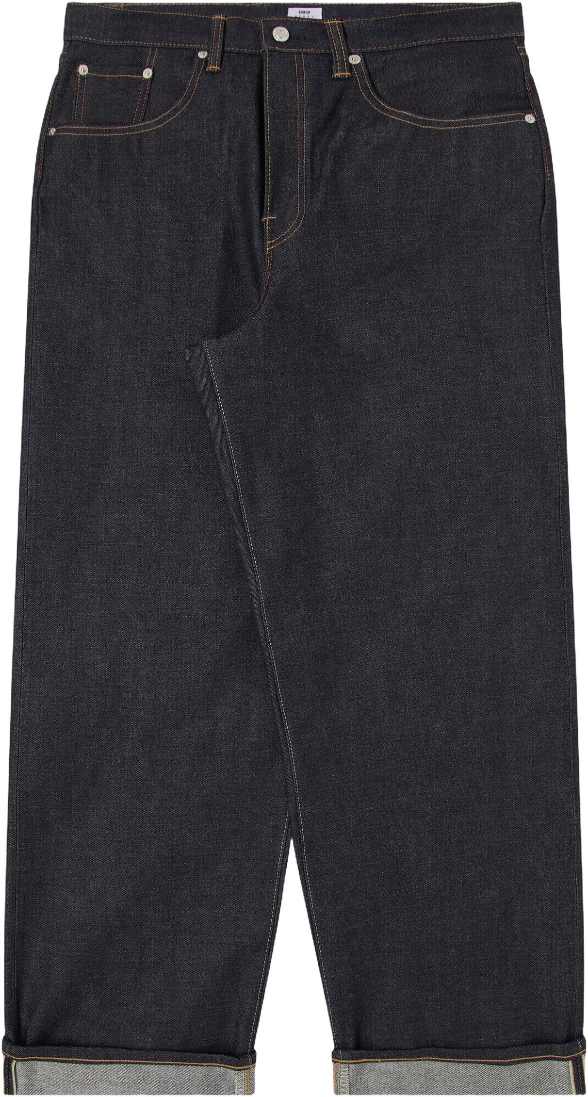 Wide Pant - Blue - Unwashed