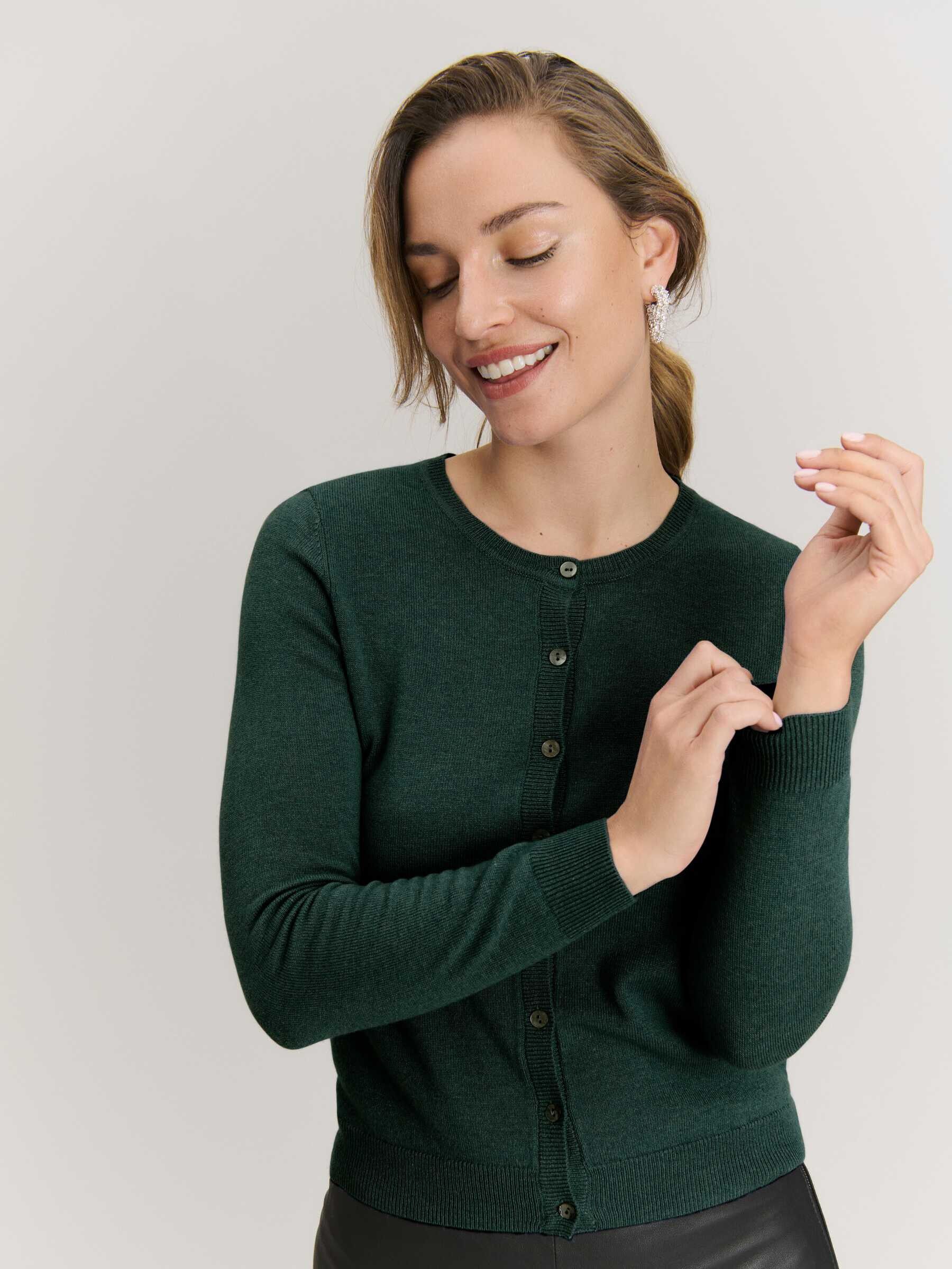 RMWSofia Wool LS Short Cardigan