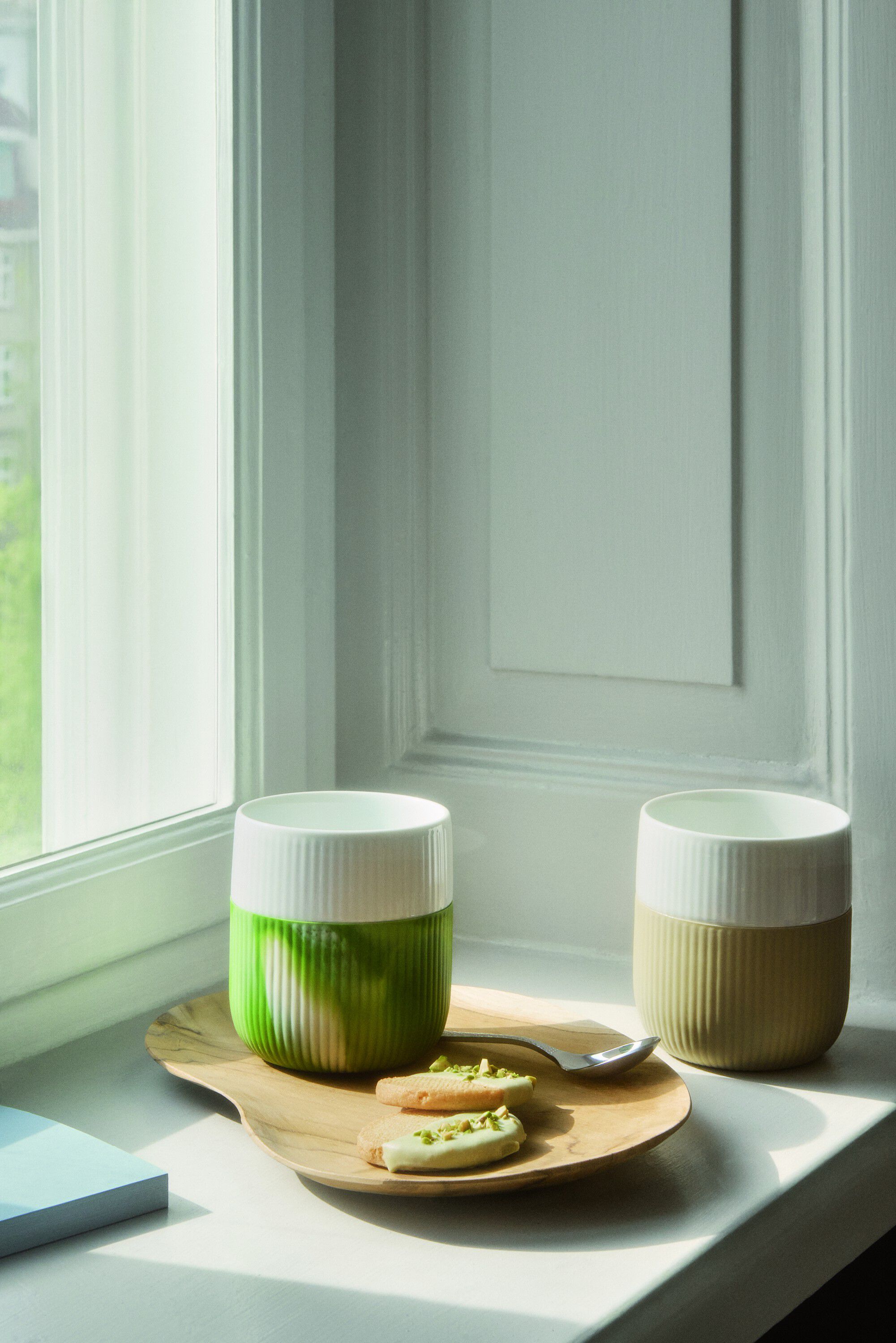 Contrast Marble, Green Grass