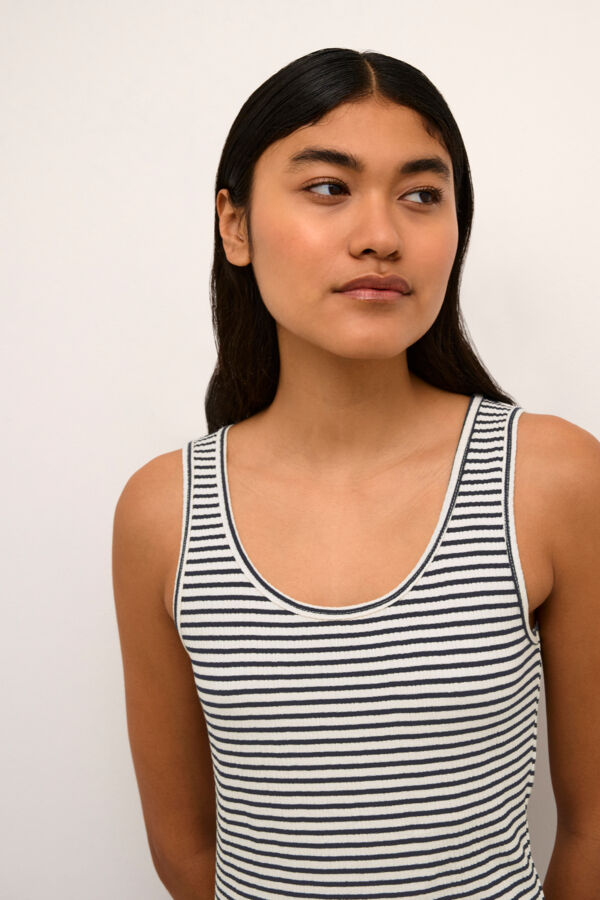 CandaceKB Striped Tank Top