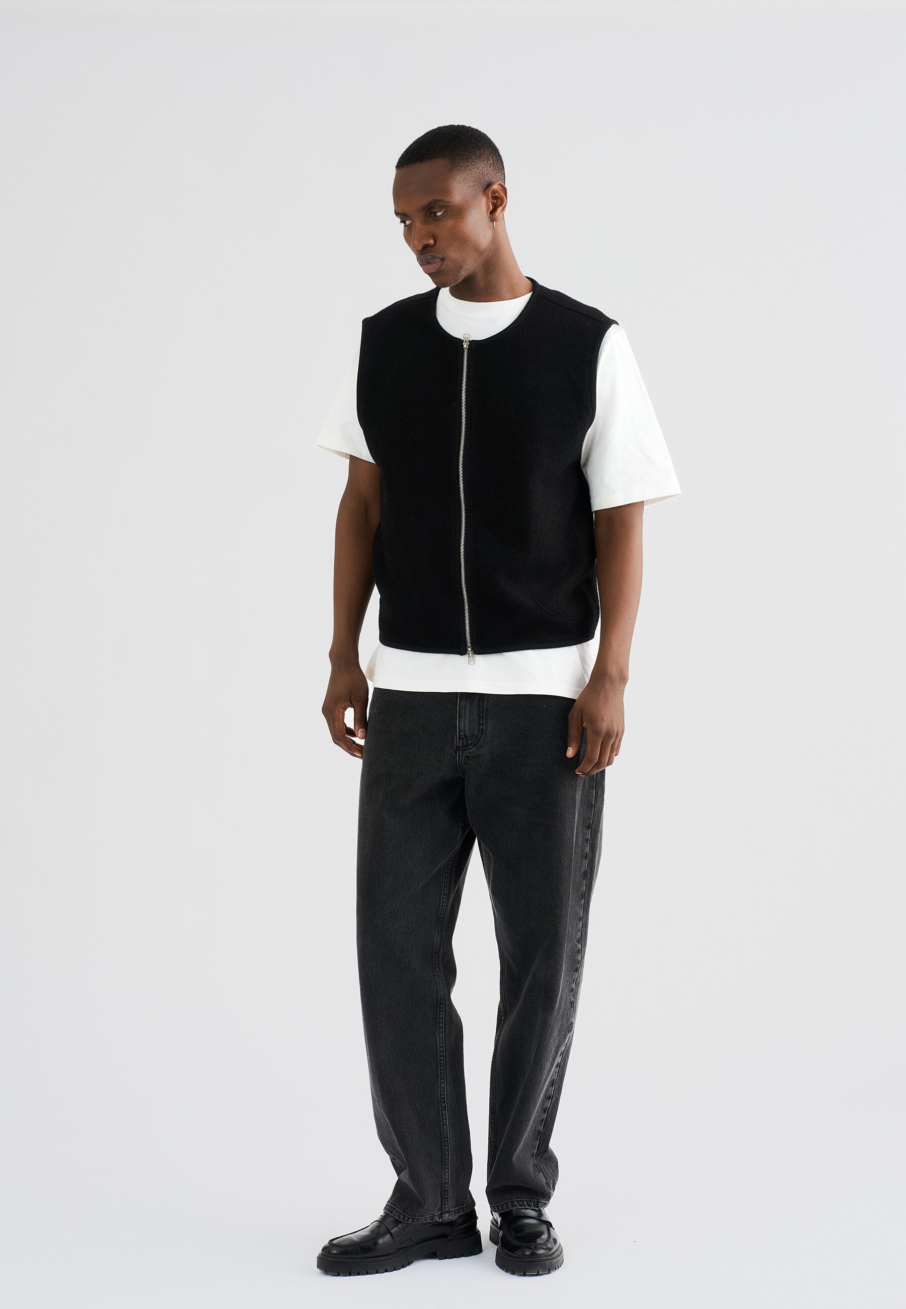 RTKIAN BOILED WOOL VEST