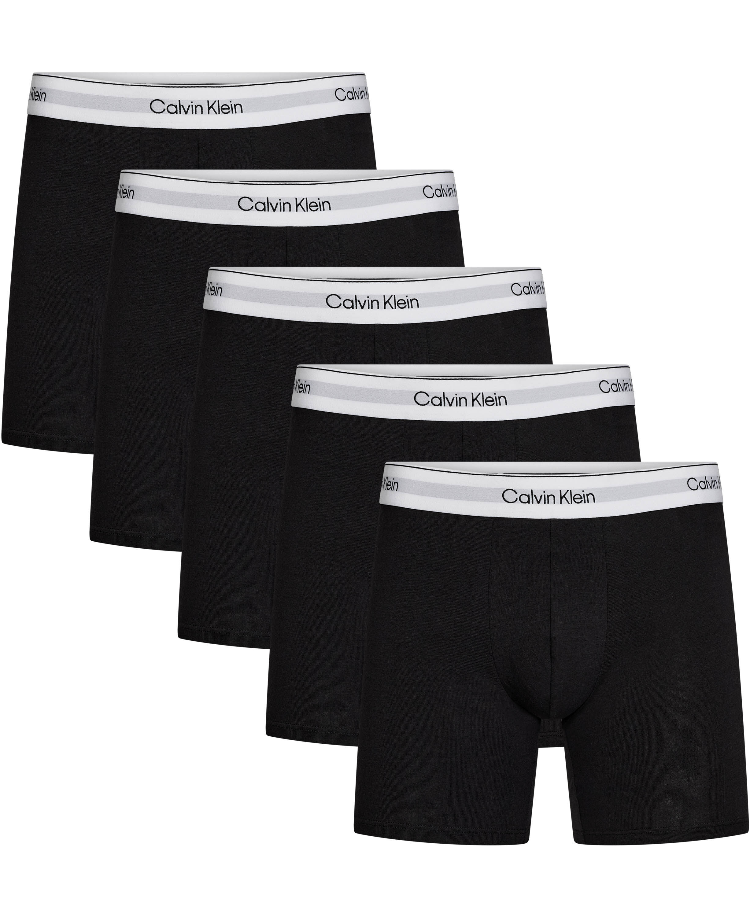5 Pack Boxer Briefs - Icon Cotton Stretch