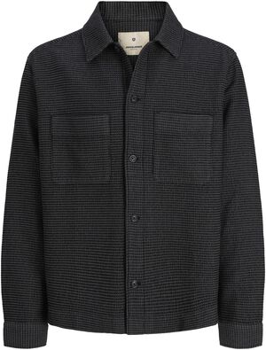 JPRBLARICK WAFFEL OVERSHIRT L/S SHI