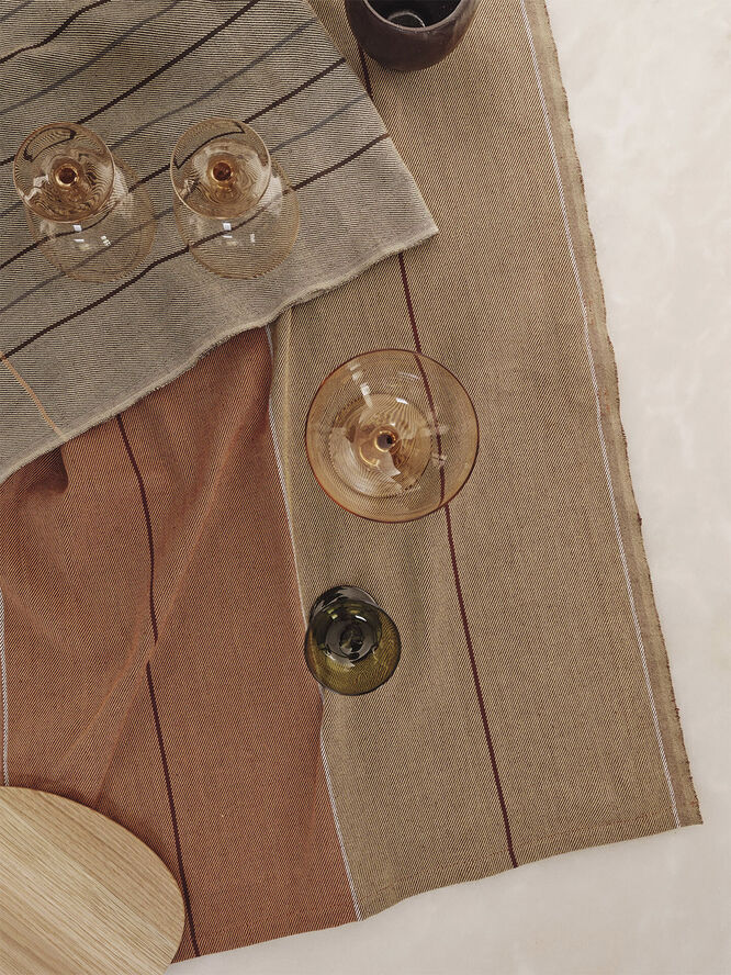 Ito Tea Towel - Set of 2 - Hazel/Oat