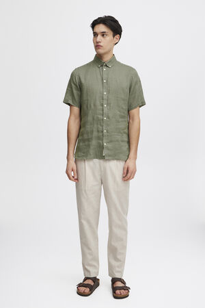 CFANTON 0071 SS 100% linen shirt