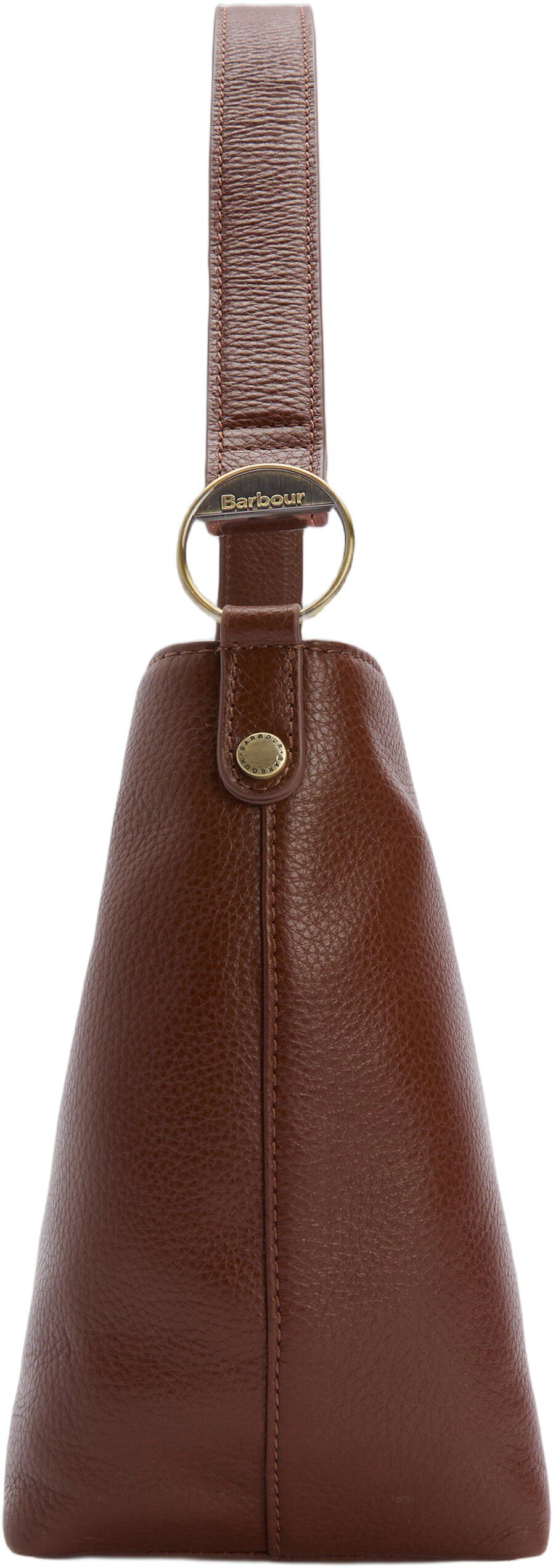 Barbour Cedar Leather Bucket Bag