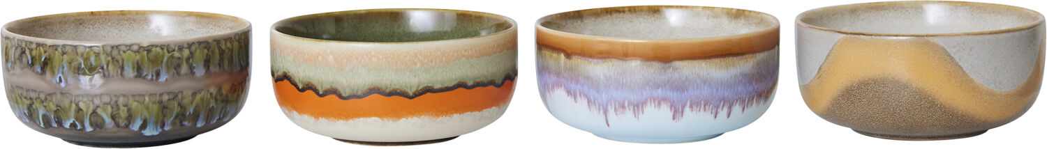 70s ceramics dessert bowls reef