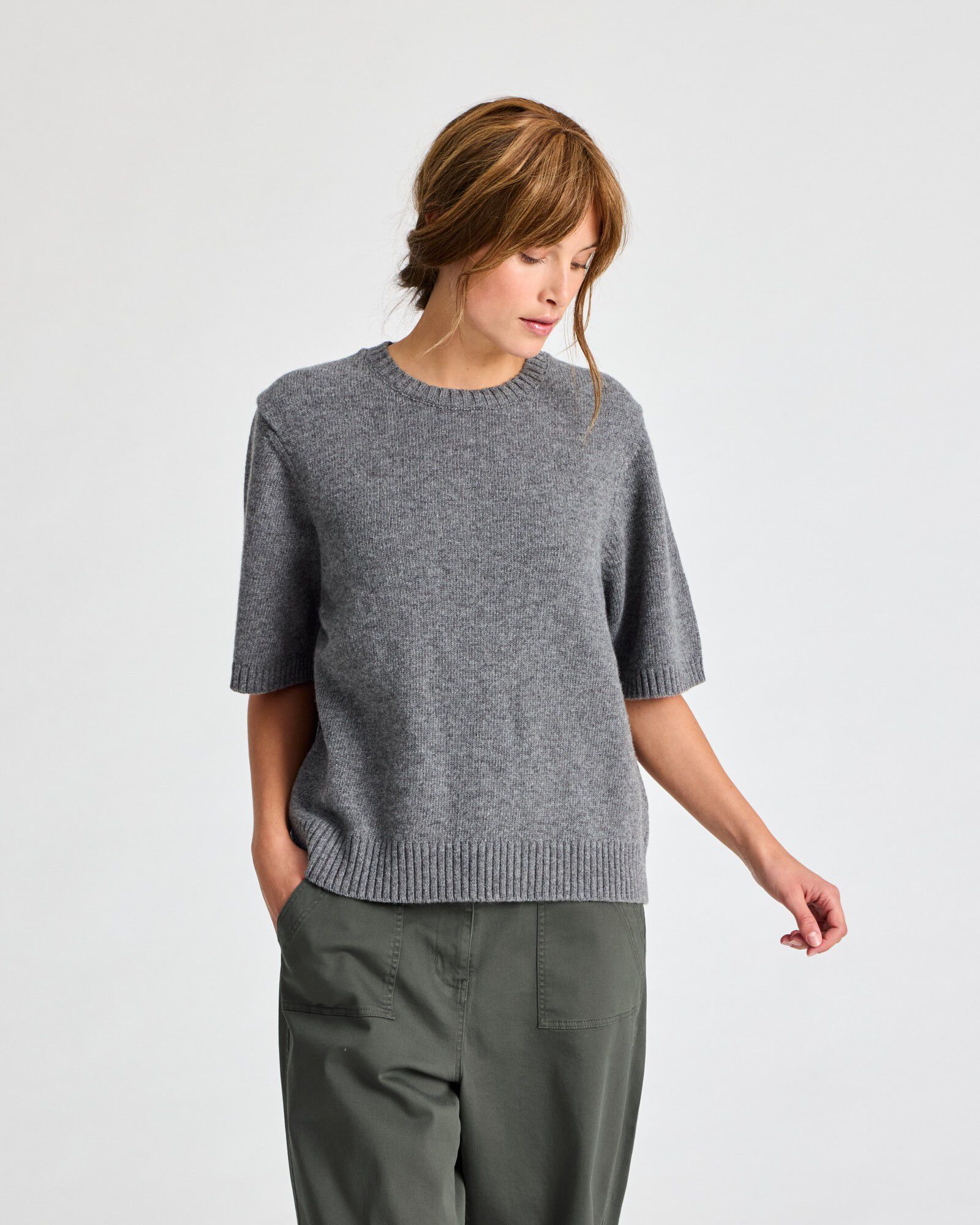 Tulle Lambswool Jumper GOTS 243975
