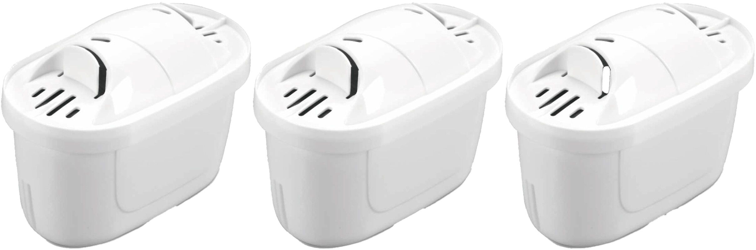 Stelton Magnesium+ vannfilter 3 Stk white