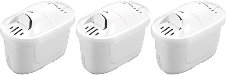 Stelton Magnesium+ vannfilter 3 Stk white