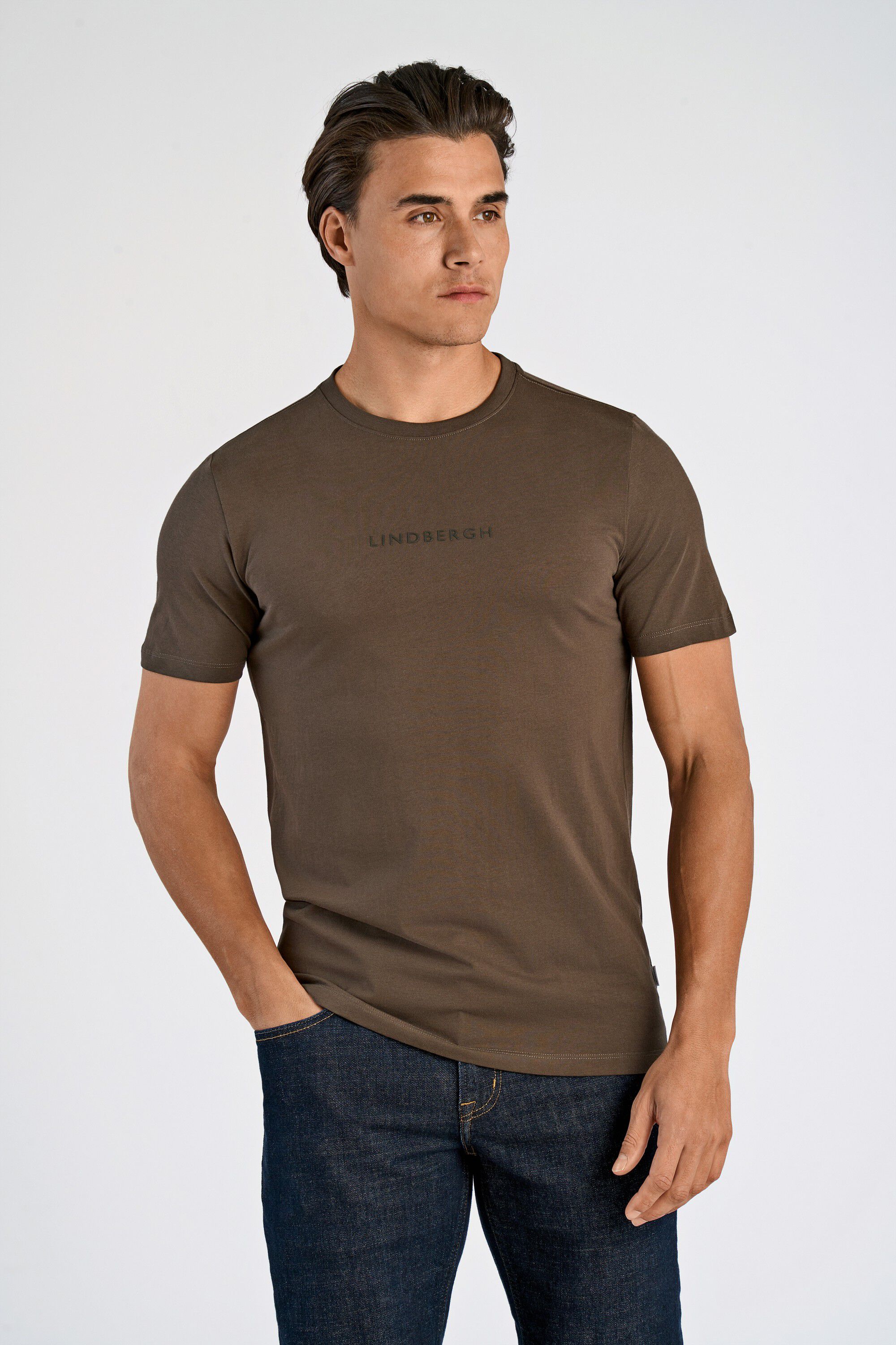 Lindbergh print tee S/S