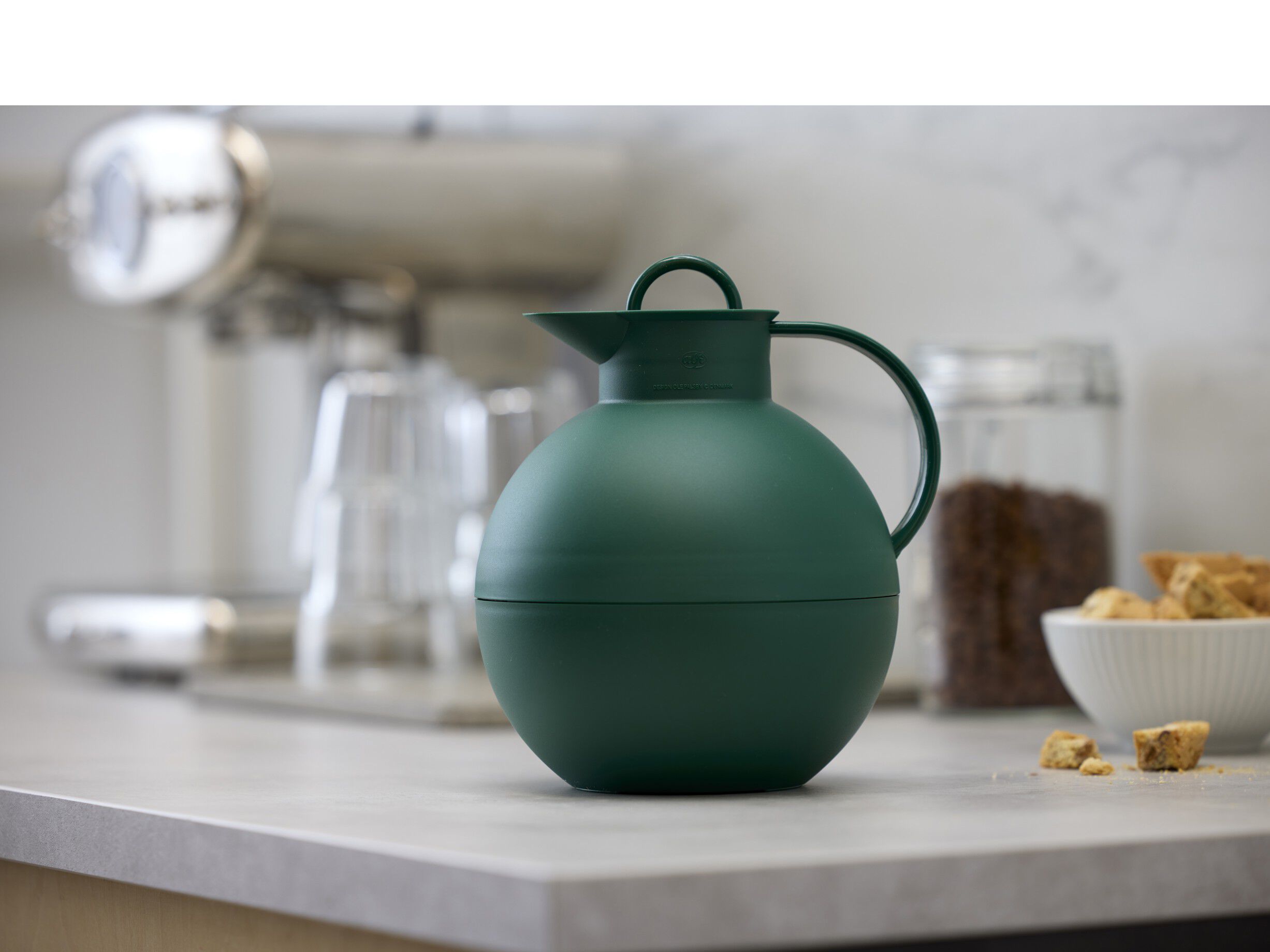 Termokanne Kule 0,94 liter Frost m&oslash;rk gr&oslash;n