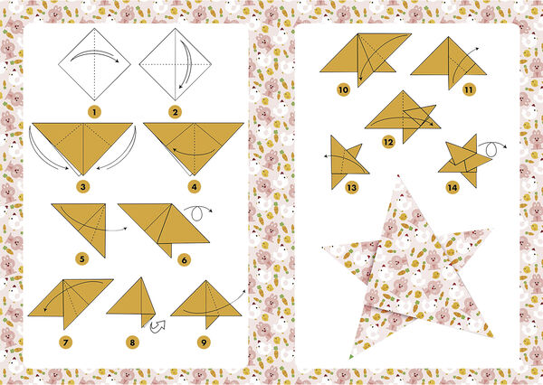 Auzou - Aktivitetssæt - Kawaii origami