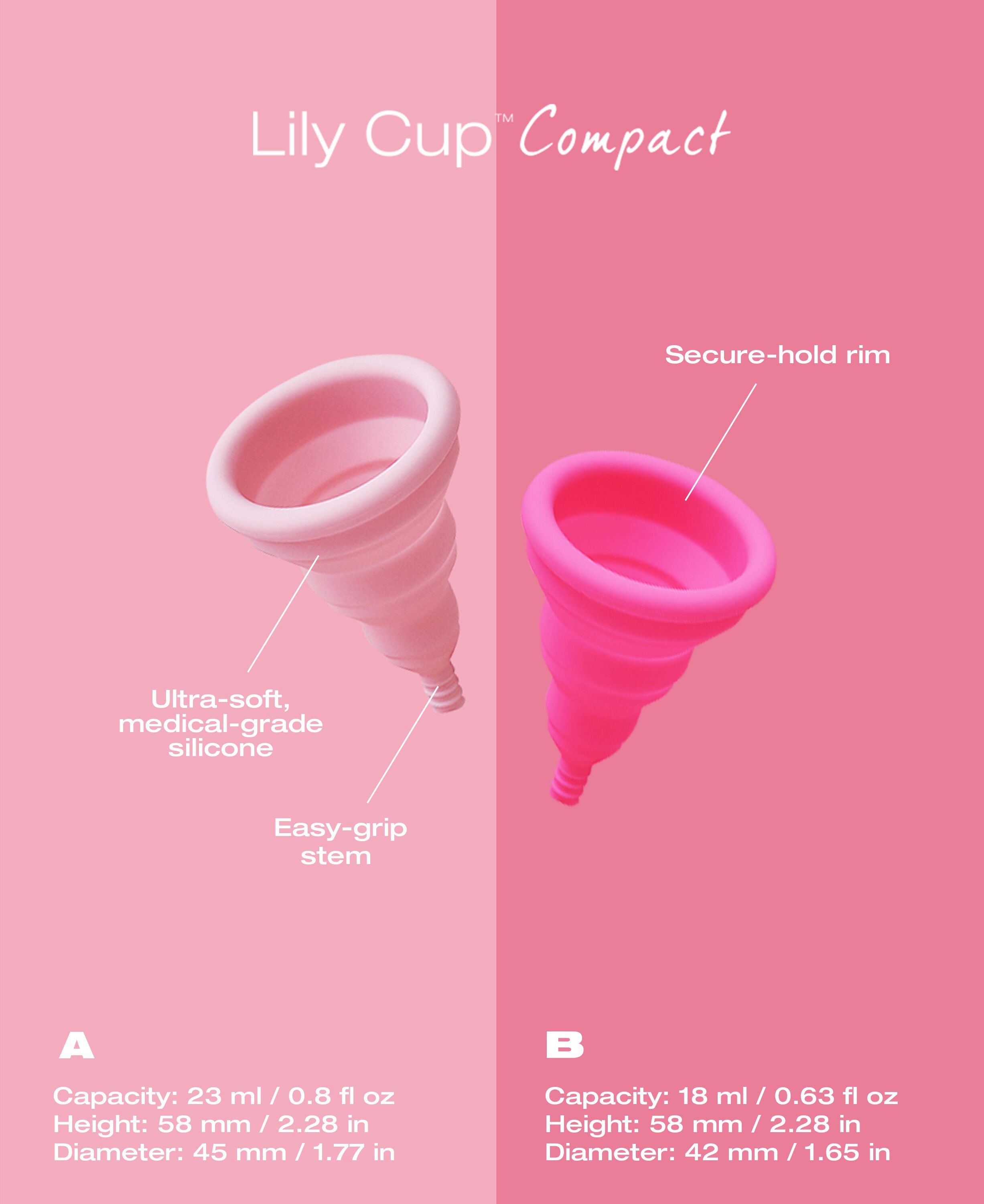 Lily Cup Compact A Menstruationskop