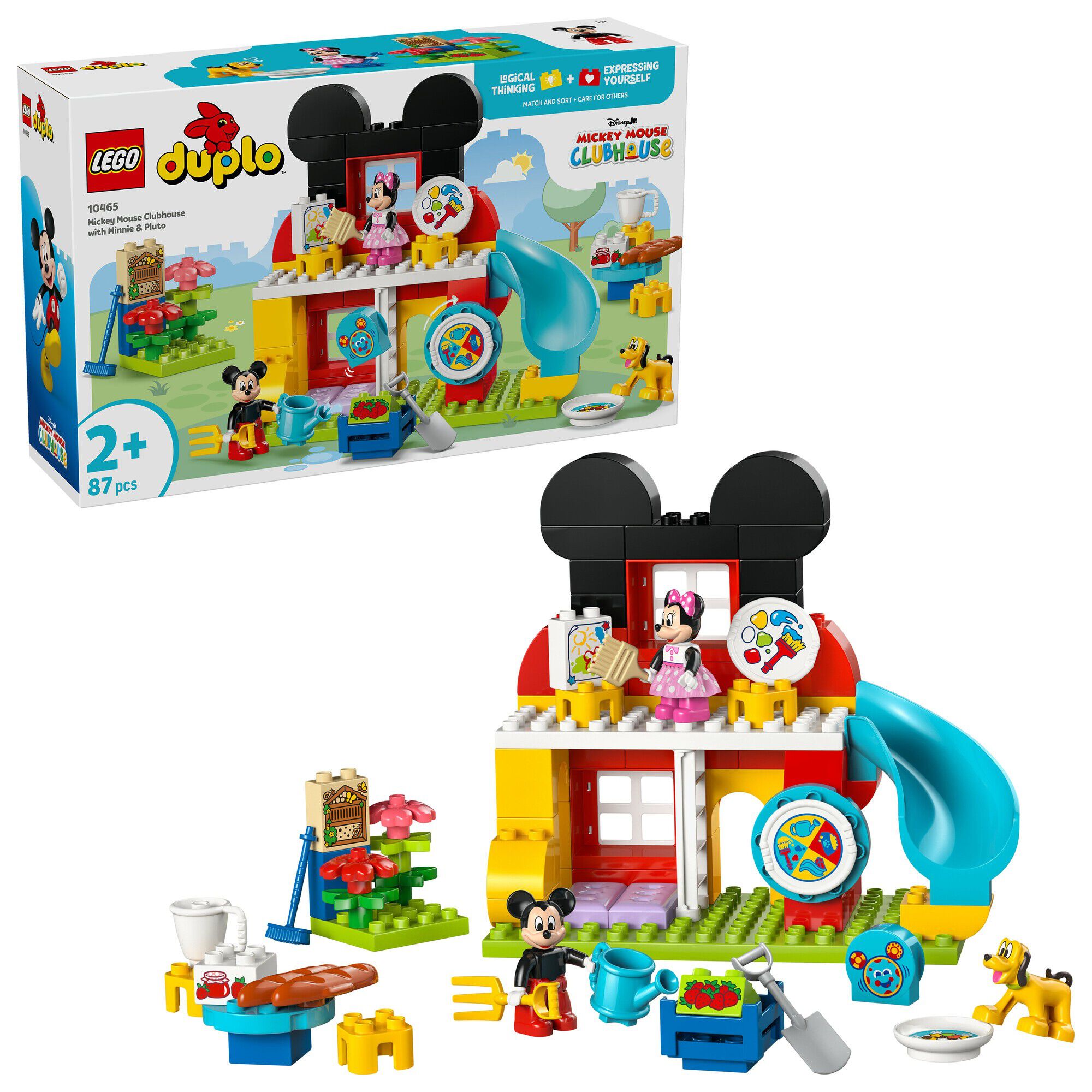 Mickeys klubhus med Minnie og Pluto 10465
