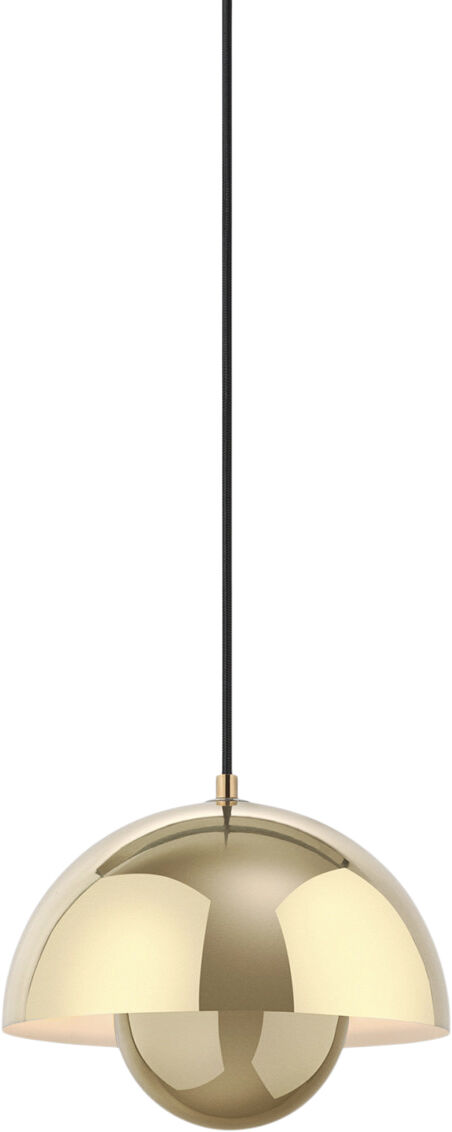 Flowerpot Pendant VP1, Brass-Plated