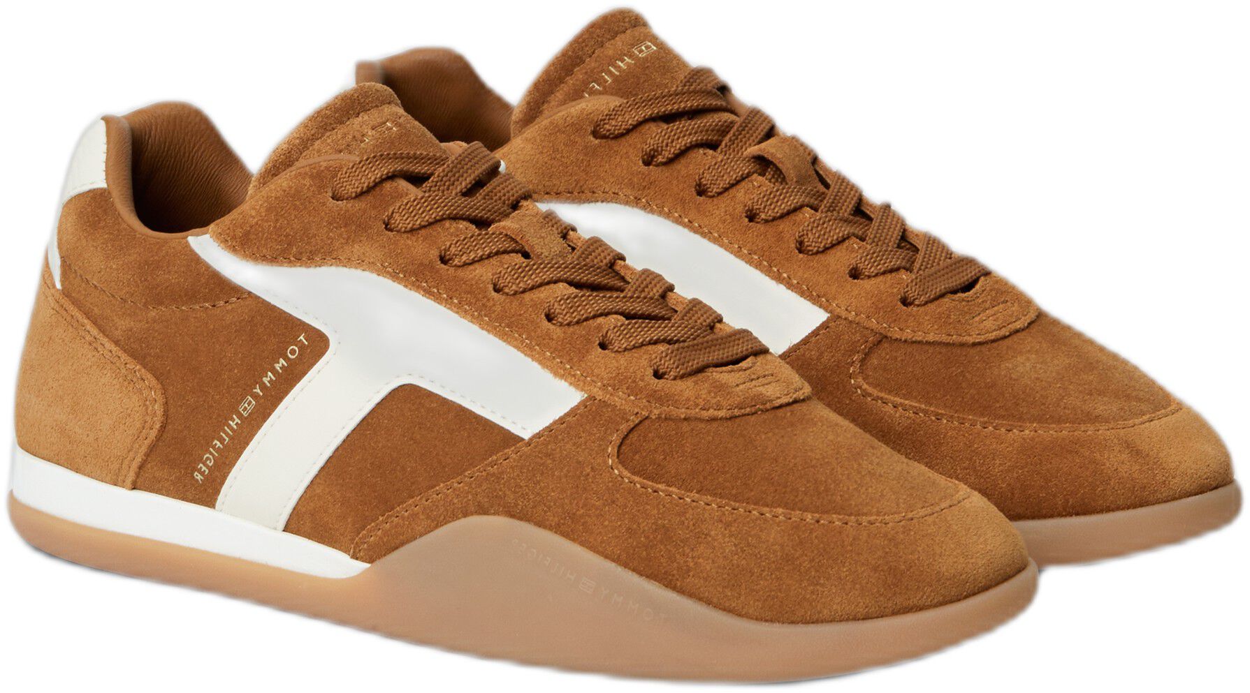 Suede Vintage Low Profile Trainers