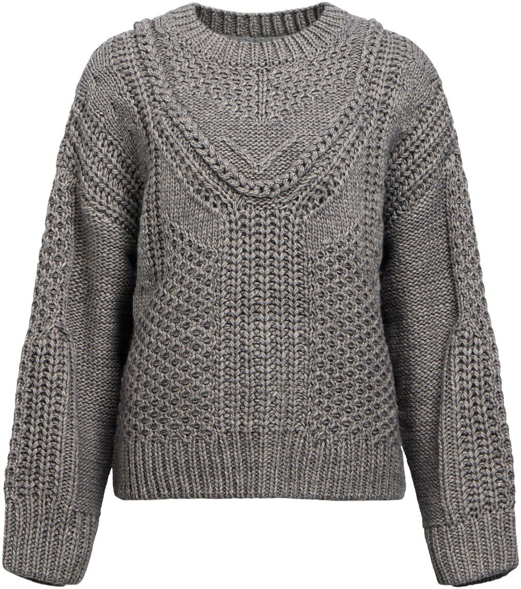 Objhinna L/S Re Knit Pullover 146