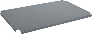 HAY Colour Crate Lid Metal-Large-Charcoal