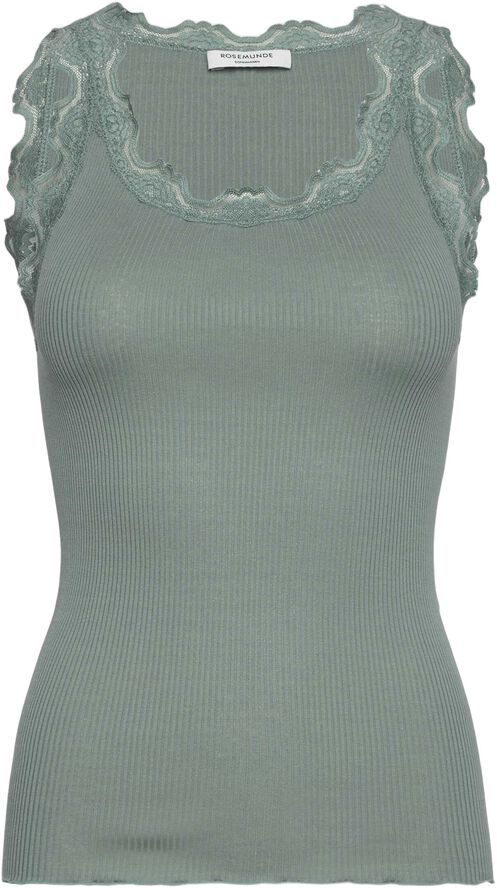 RWBabette Silk SL U-neck Lace Top