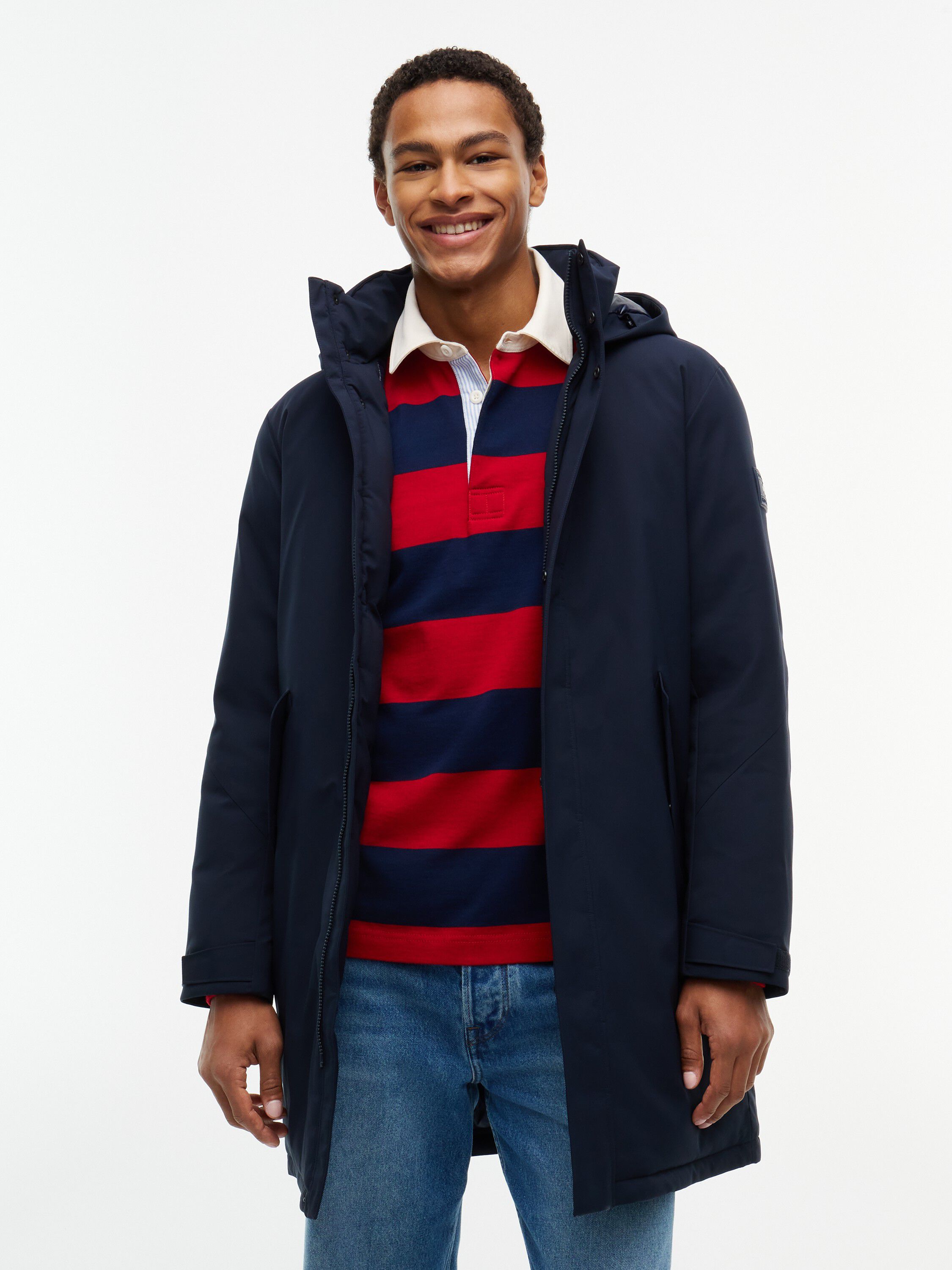 Performance Tech Hooded Padded Parka