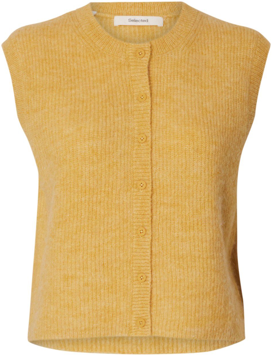 SLFLULU SL BUTTON O-NECK VEST NOOS