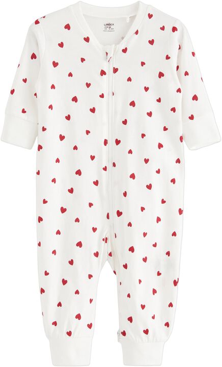 Koselig pyjamas i bomull med lange