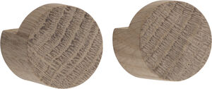Wood knot, Nature, 2 pcs