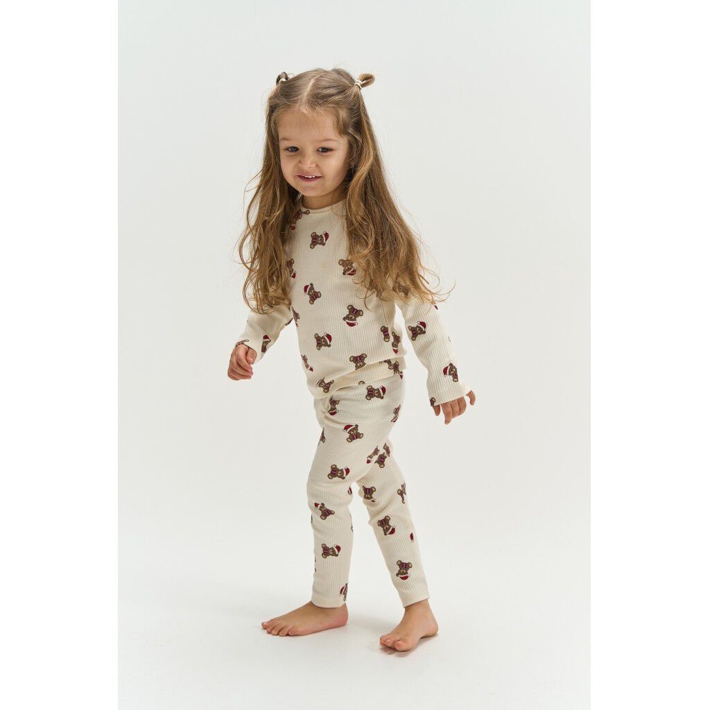 Tnstholiday Teddy Rib nattsett