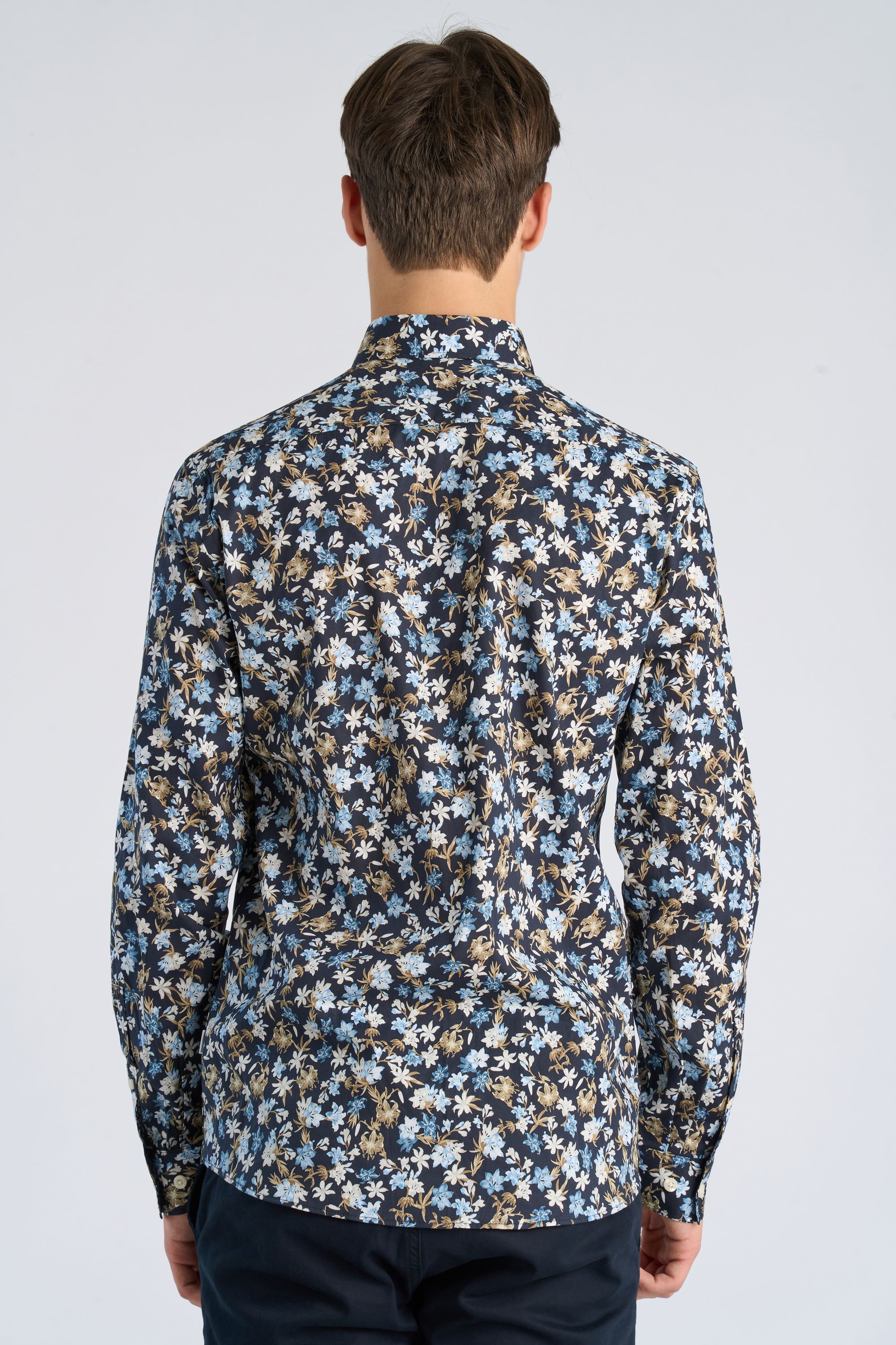 AOP floral shirt L/S
