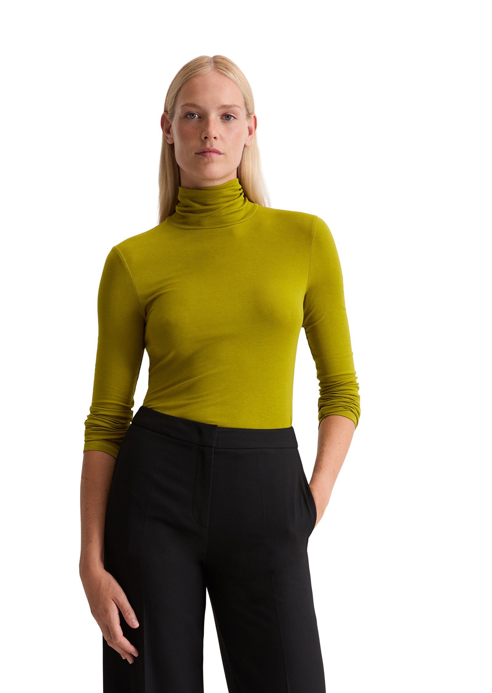 T-shirt, long sleeve, turtle neck