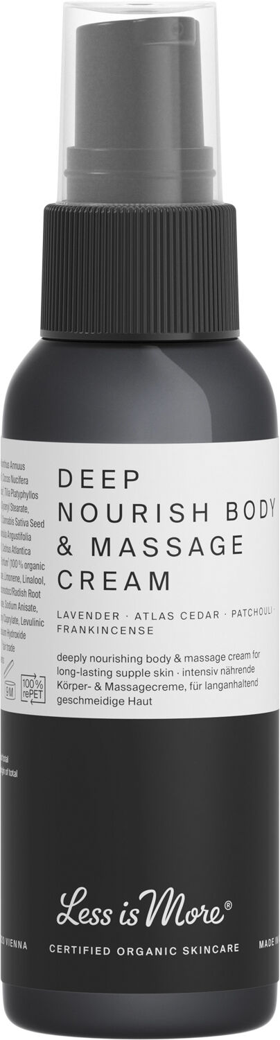 Organic Deep Nourish Body & Massage Cream lavender